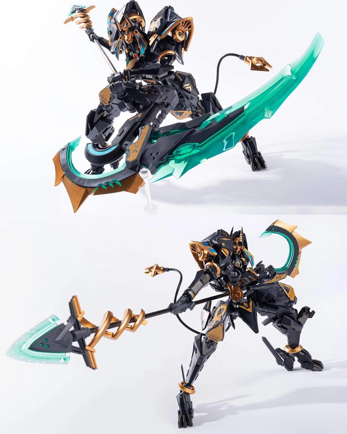Anubis and Horus mech toys
